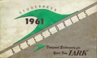 1961 Studeabker Accesorries Booklet