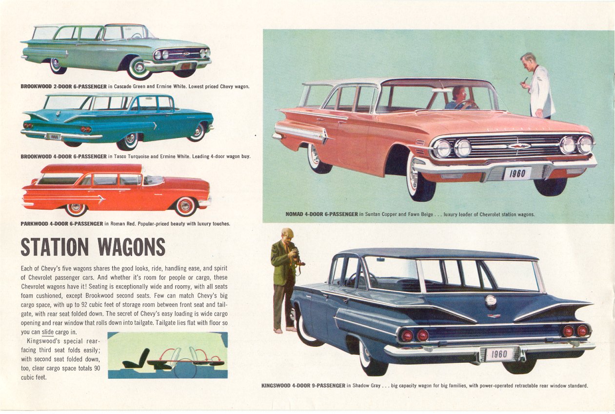 1960  Chevrolet   Accessories Original  Sales Catalog 