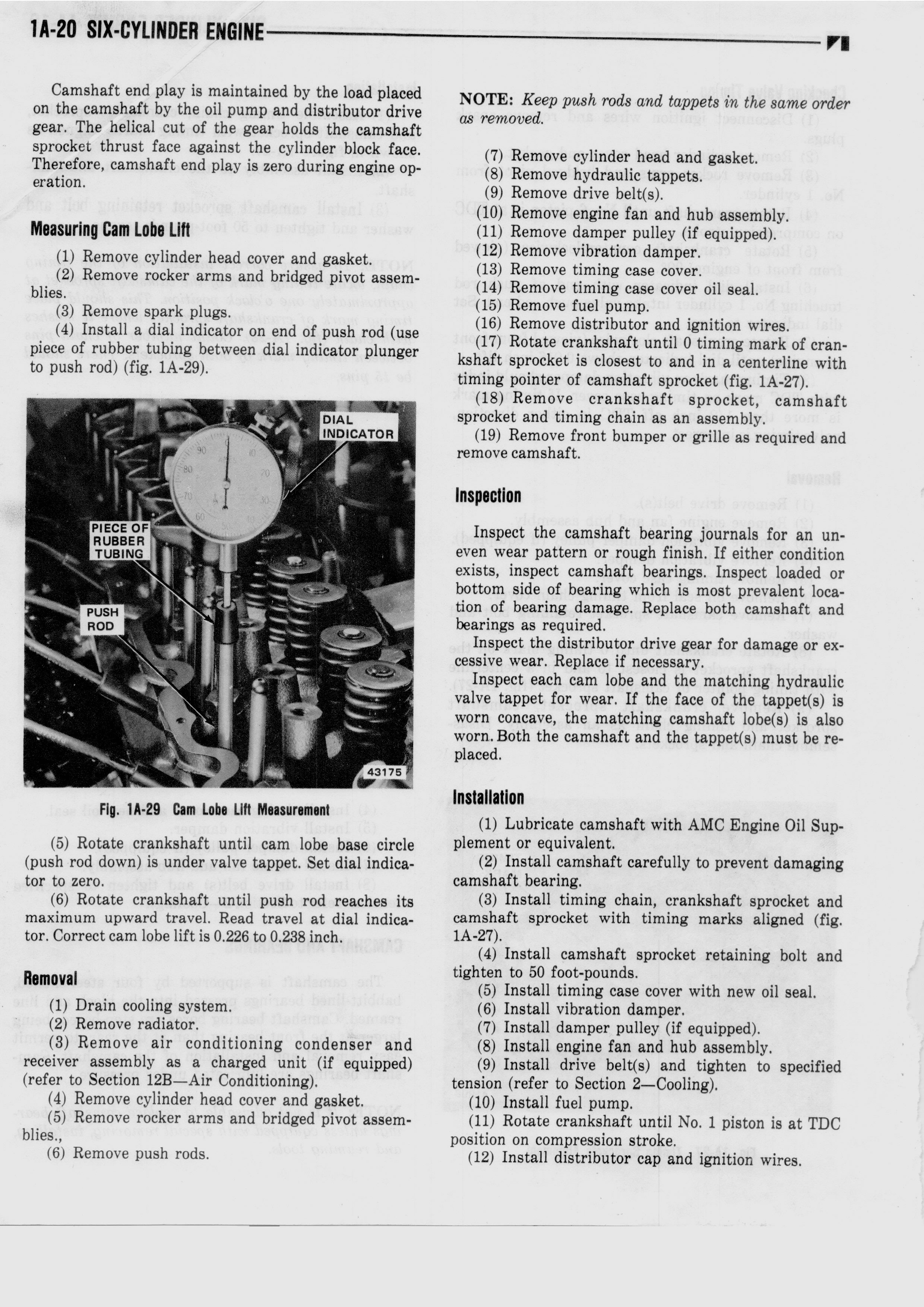 1A Six Cylinder Engine / 1976 AMC Technical Service Manual_Page_040.jpg