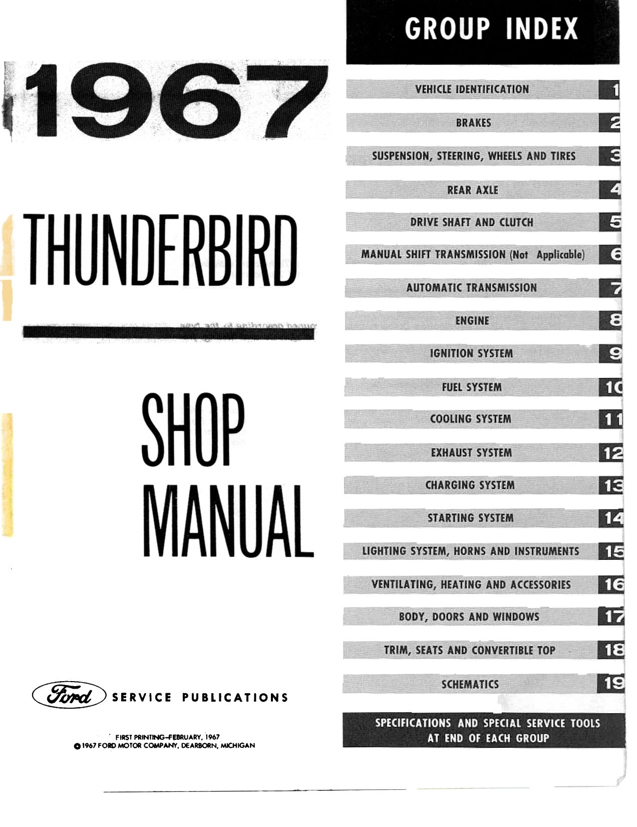 1969 Ford Thunderbird Fuse Box