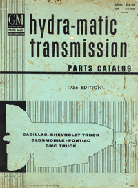 Manual  Transmission on 1956 Hydra Matic Transmission Parts Catalog