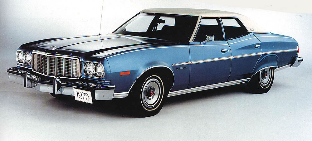 Ford ads and period pictures / 1975 Ford GRAN TORINO Brougham ...