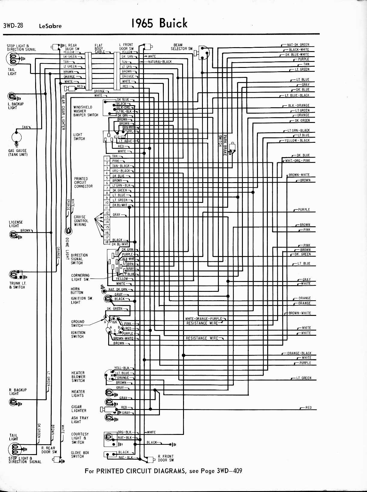Buick Wiring Diagrams  1957
