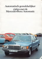 77 Mercedes Benz Auto Brochure