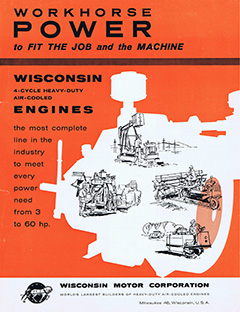 Wisconsin 4 cyl air cooled engines