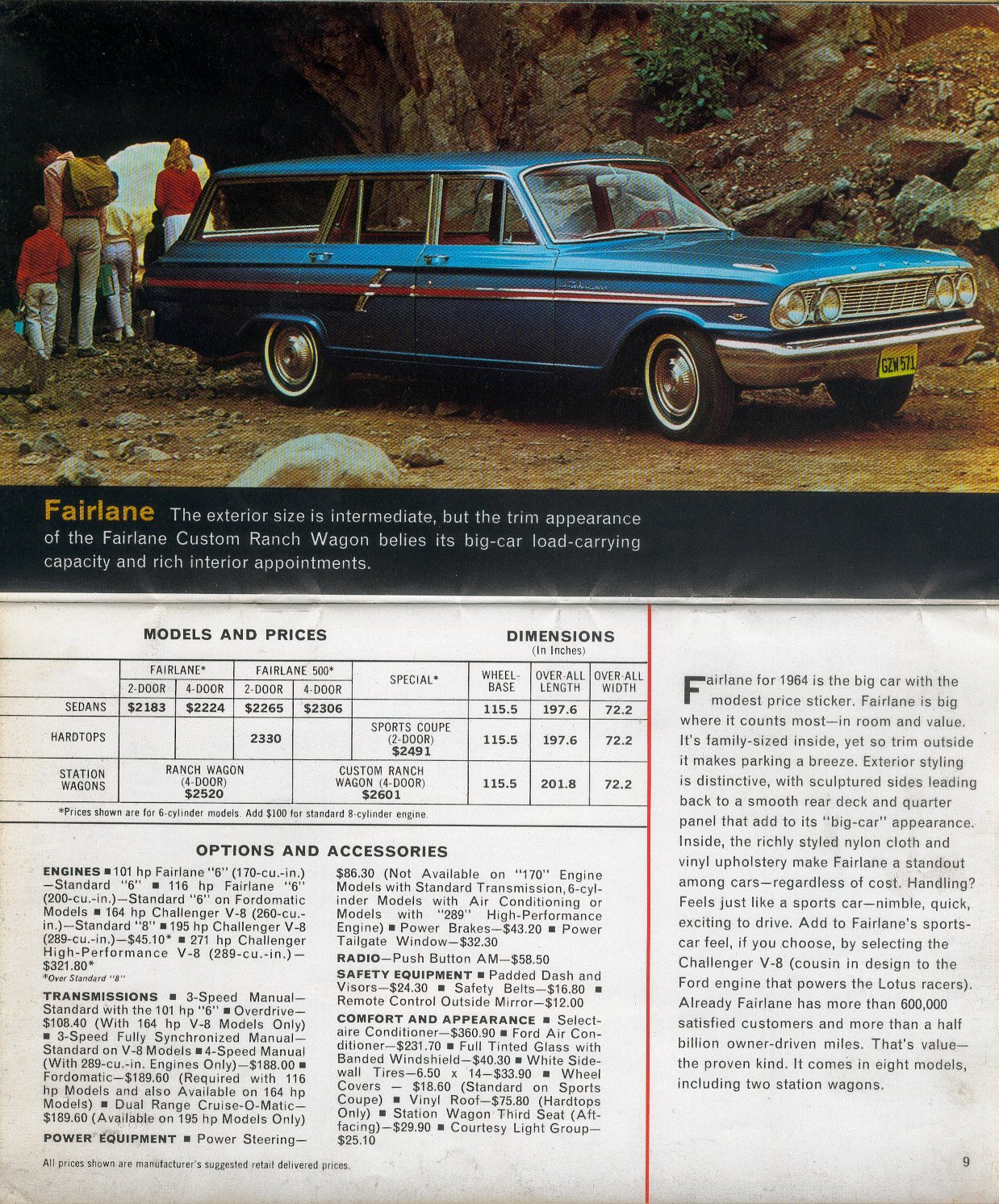 1964 Ford car line #6
