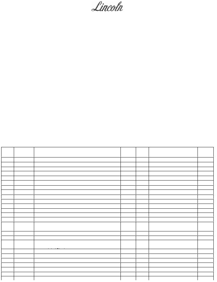 shown in list of parts. _ _ painted Black 8M 1180 Retainer (rear wheel bearing)-inner 2 LA, LE 52-55 8M 1190-A Retainer assembly (front wheel grease) 2 LA, LE 52-55         