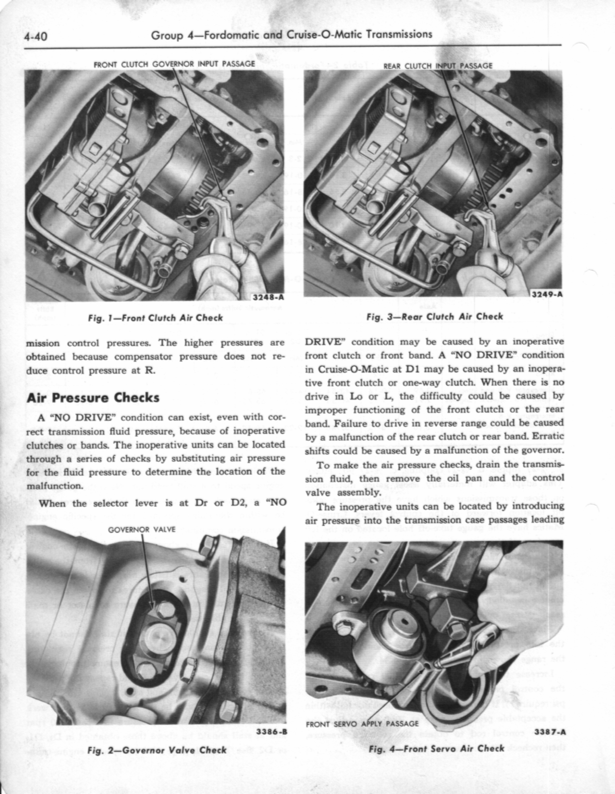 1958 Ford cruise-o-matic transmission #5