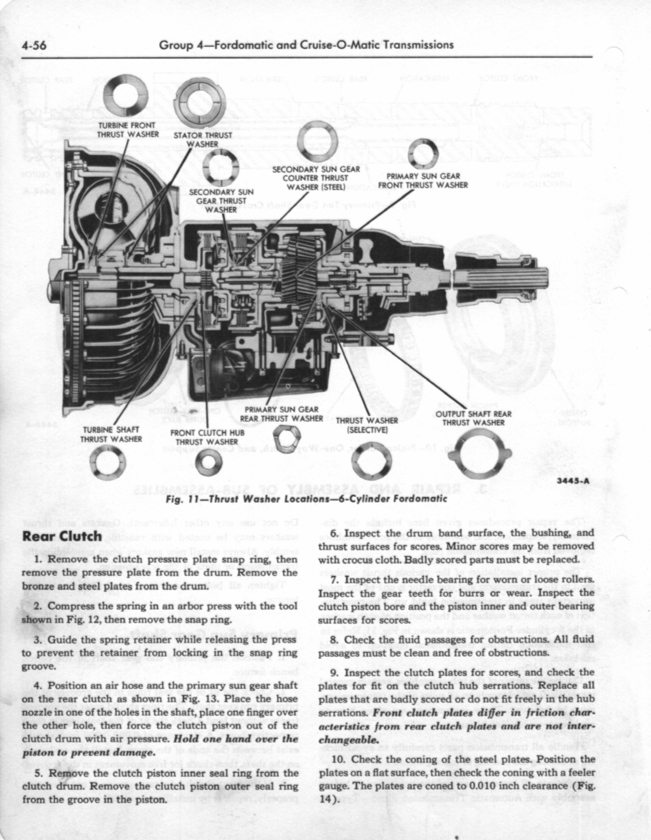 1958 Ford cruise-o-matic transmission #9