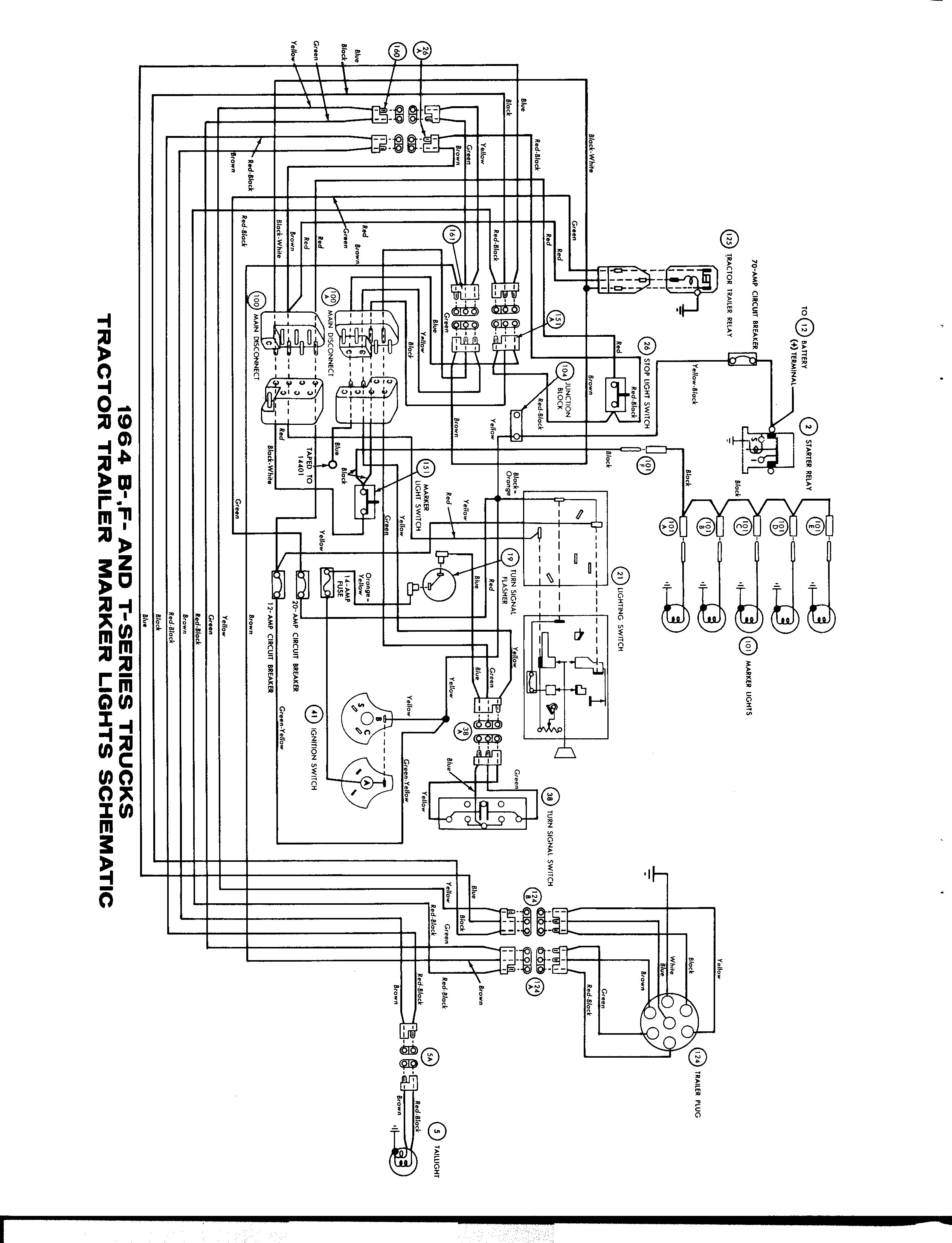 1964 Ford 2000 tractor wiring diagram #7