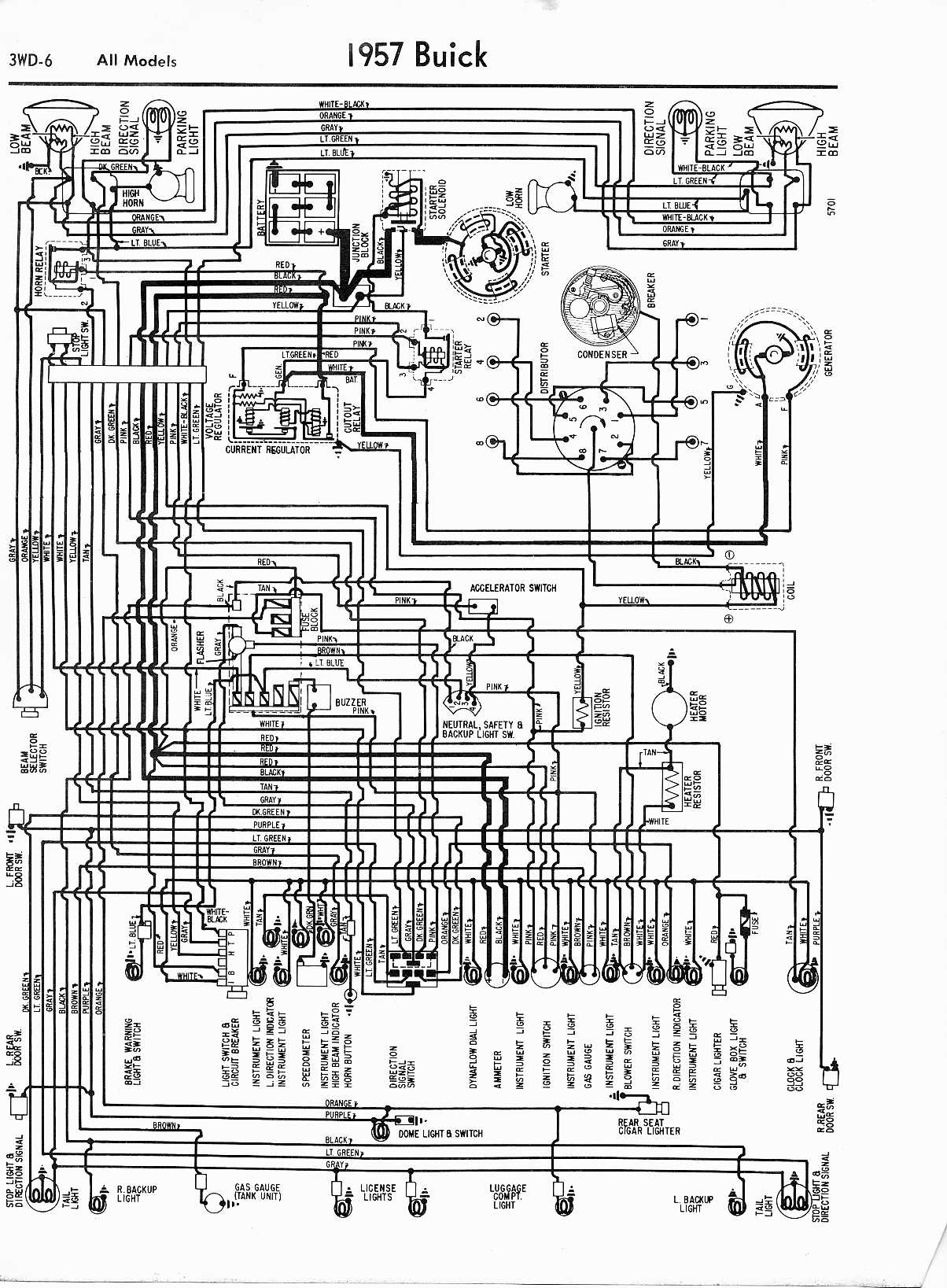 1953 Pontiac Wiring Diagram