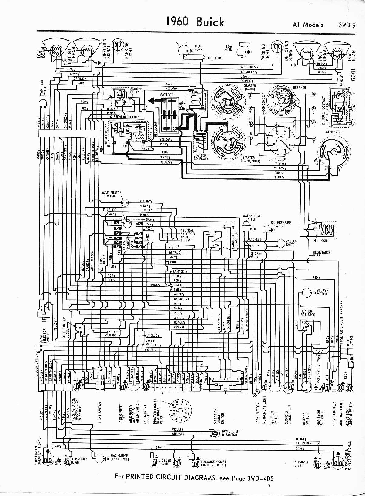 Buick Wiring Diagrams: 1957-1965 1959 buick lesabre wiring diagram 