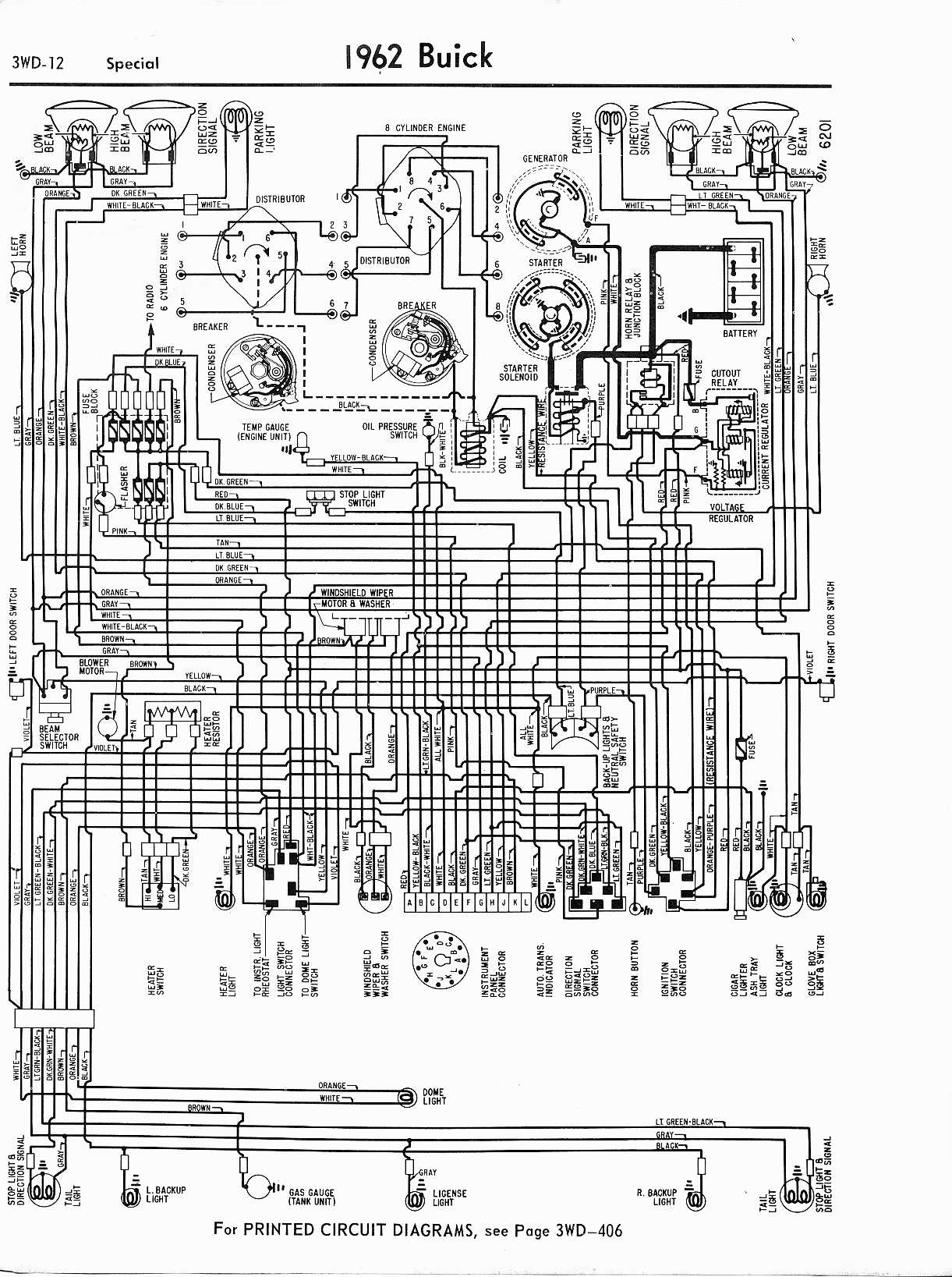 Buick Wiring Diagrams: 1957-1965 1959 buick lesabre wiring diagram 