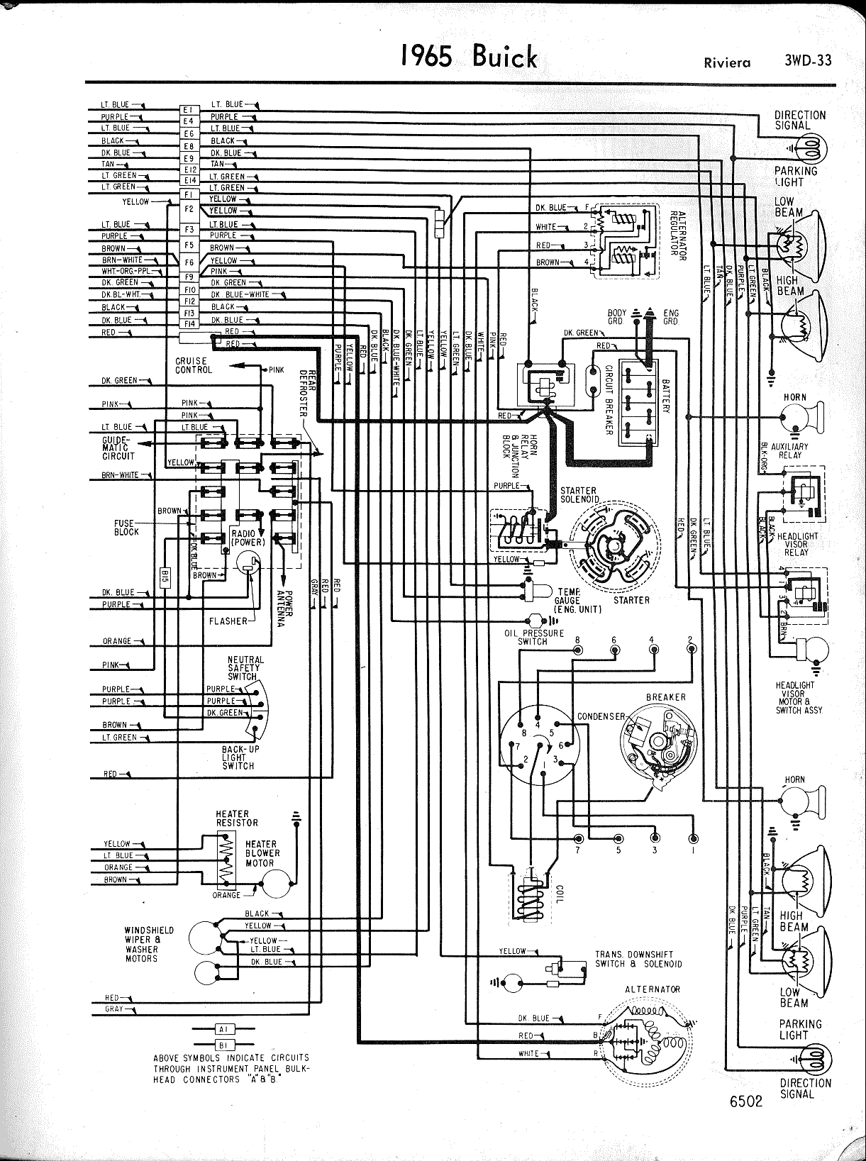 1957 Buick Wiring Diagram | Wiring Library 64 buick skylark wiring diagram 