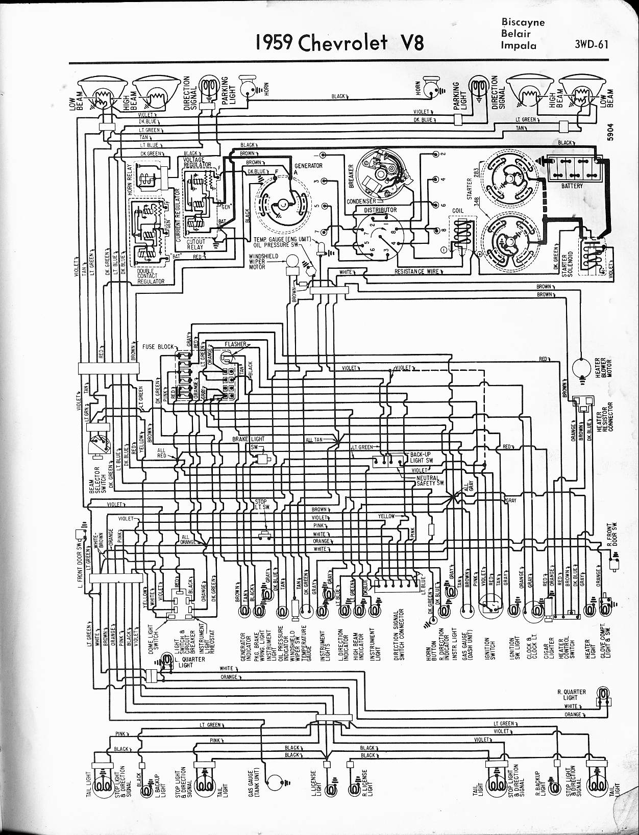 57 - 65 Chevy Wiring Diagrams 1963 gmc headlight wiring harness 