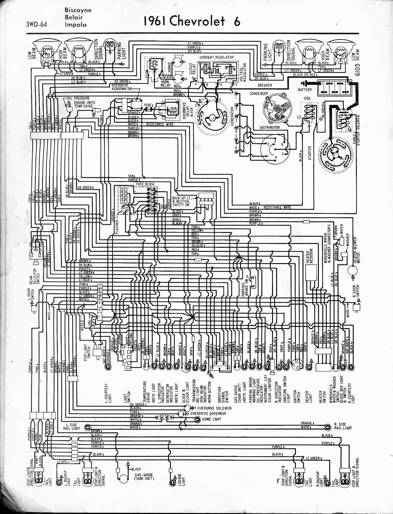 57 - 65 Chevy Wiring Diagrams squire wiring schematics 