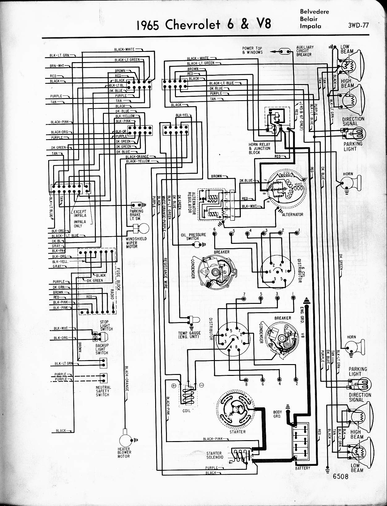 1972 Ford Alternator Wiring Diagram from www.oldcarmanualproject.com