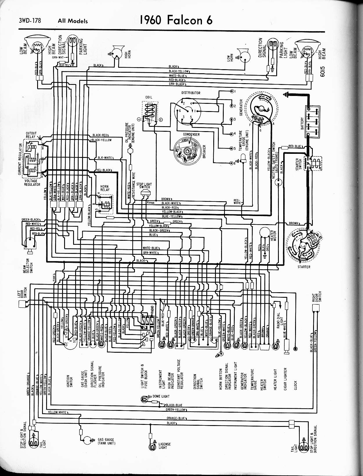 57-65 Ford Wiring Diagrams 1960 ford wiring diagram 