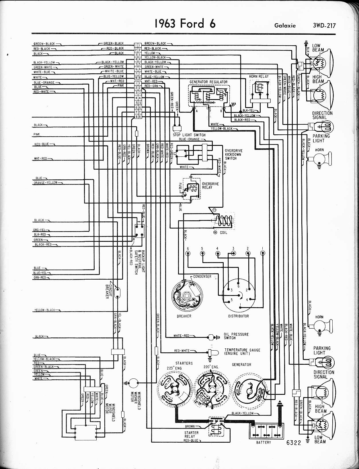57 65 Ford Wiring Diagrams