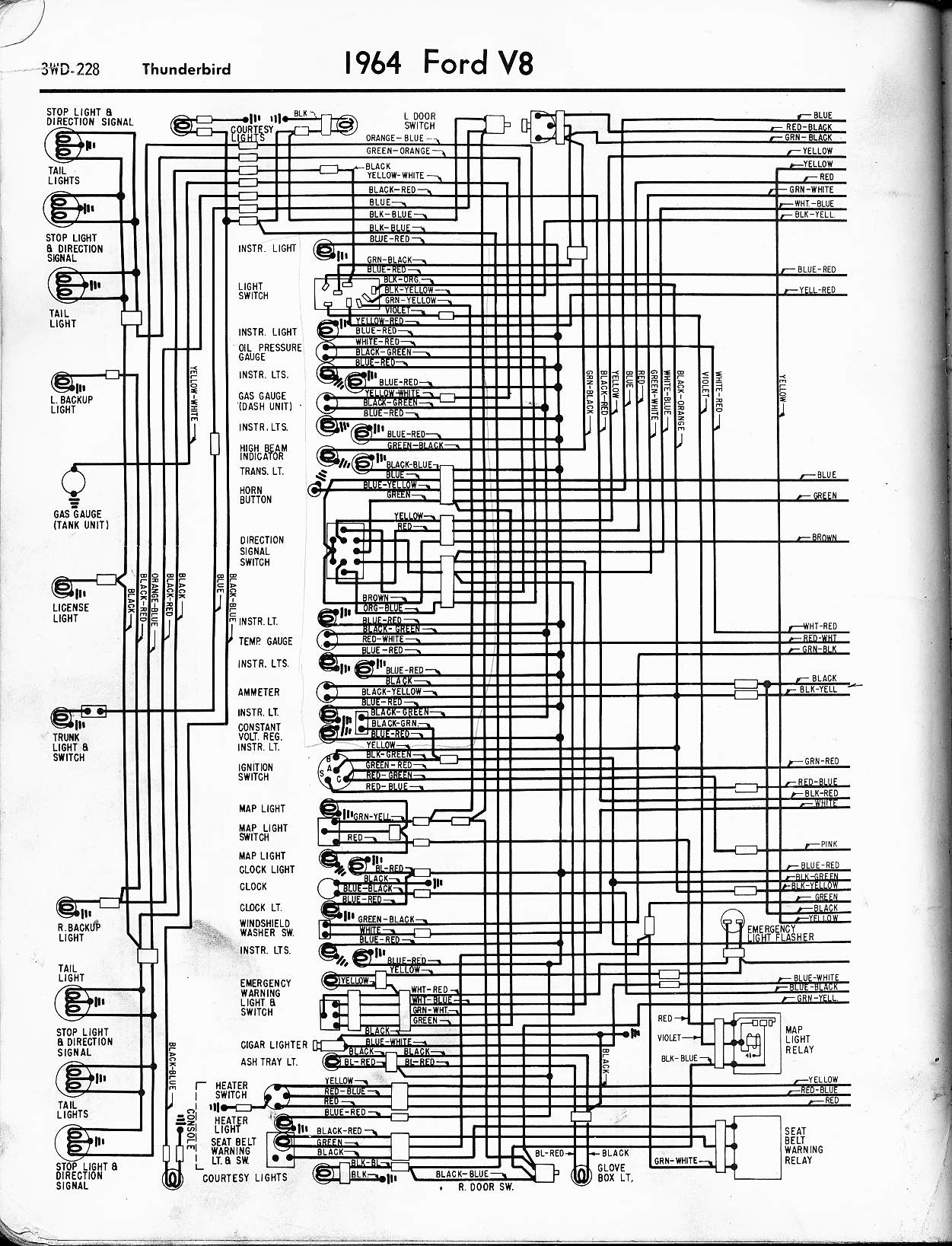 57 65 Ford Wiring Diagrams