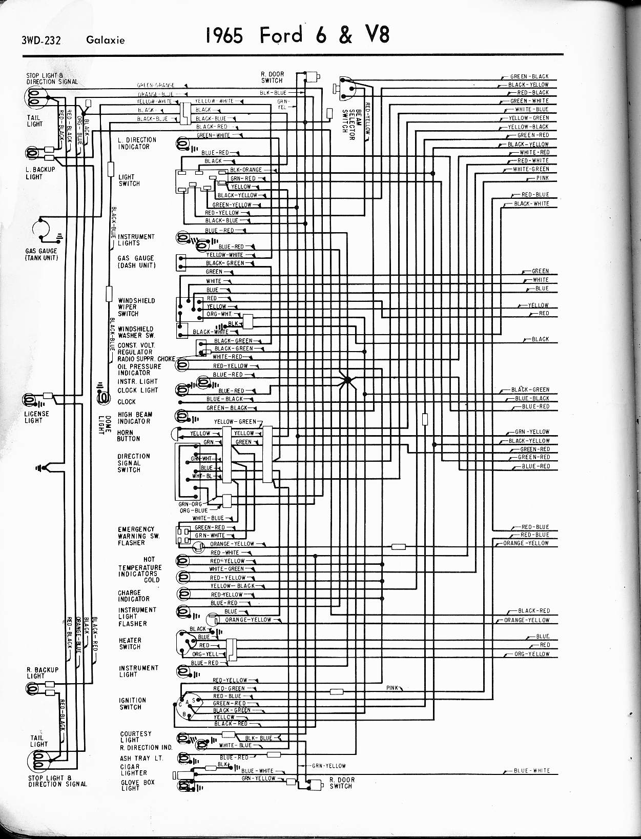 2000 Ford Ranger Fuel Gauge Wiring Diagram from www.oldcarmanualproject.com